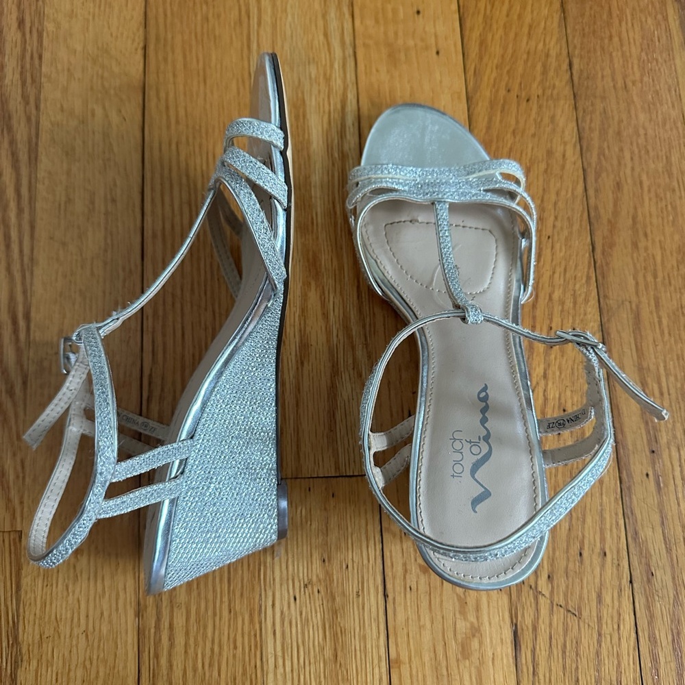 Touch of Nina Silver Heels